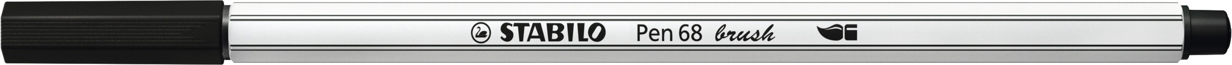 STABILO Feutre pinceau Pen 68 brush, noir