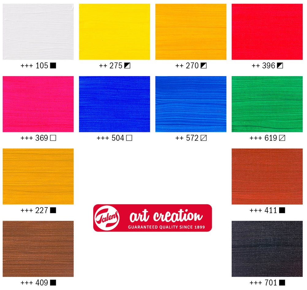 Aperçu des couleurs