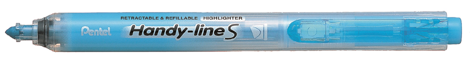 Pentel Surligneur Handy Line S SXS15, bleu clair