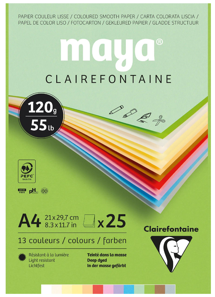 Blocs de papiers de couleur