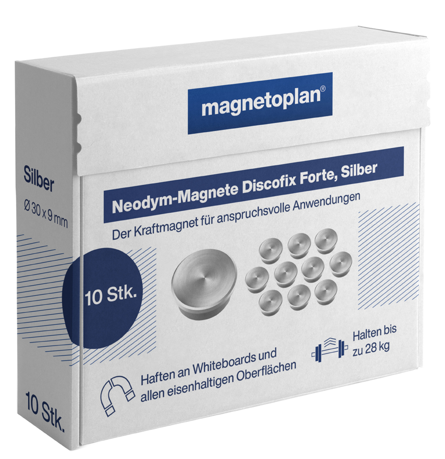 Aimant néodyme Discofix "forte", emballage