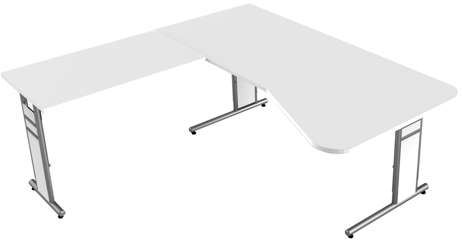 Bureaux avec extensions, hauteur réglabl