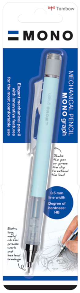 TOMBOW Porte-mines 'MONO graph' pastel, bleu glacier