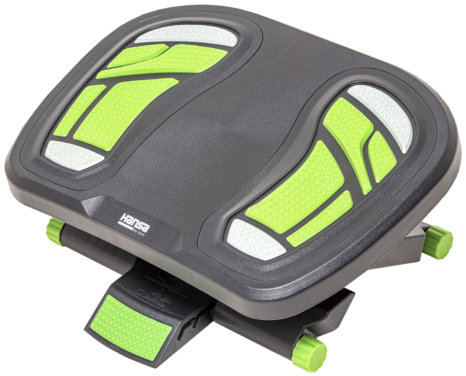 Hansa Repose-pieds Footness 'Comfort DUO', noir/vert