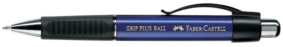 FABER-CASTELL Stylo à bille rétractable GRIP PLUS, bleu
