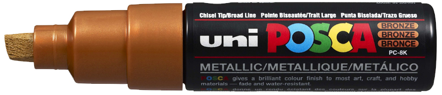 POSCA Marqueur à pigment PC-8K, bronze
