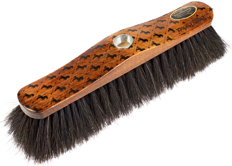 Balai en bois, crin de cheval