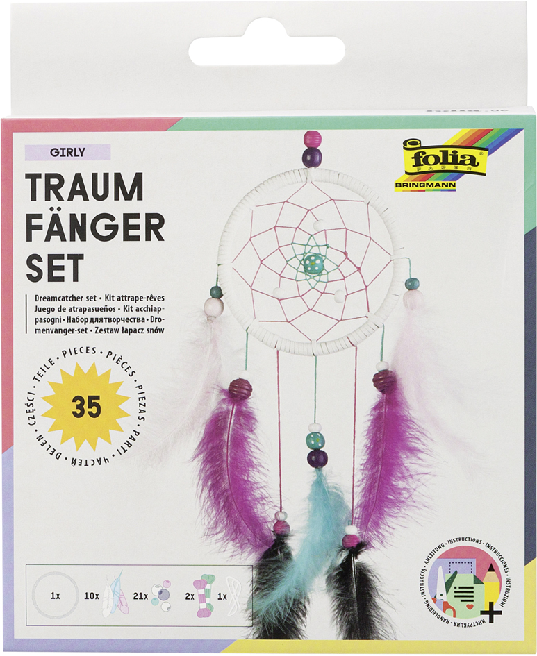 folia Kit attrape-rêves 'GIRLY', 35 pièces