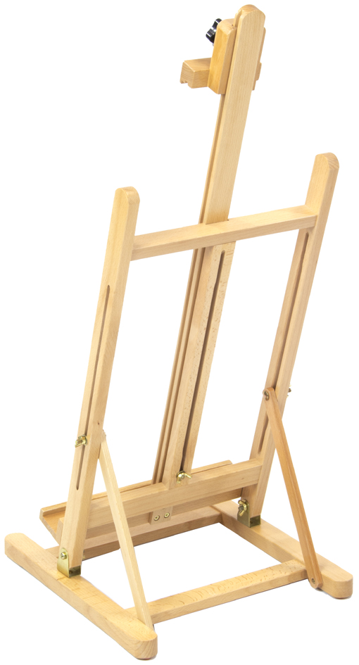 Chevalet de table, vue arrière