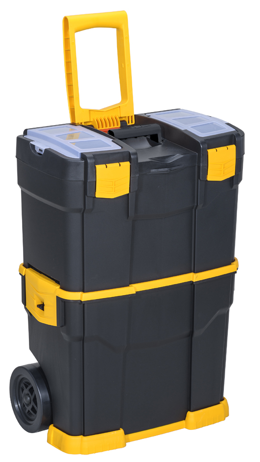 allit Valise à outils McPlus Mobile >P< 24, noir/jaune