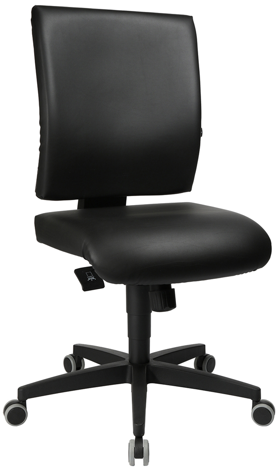 Topstar Fauteuil de bureau 'Lightstar 10', similicuir, noir