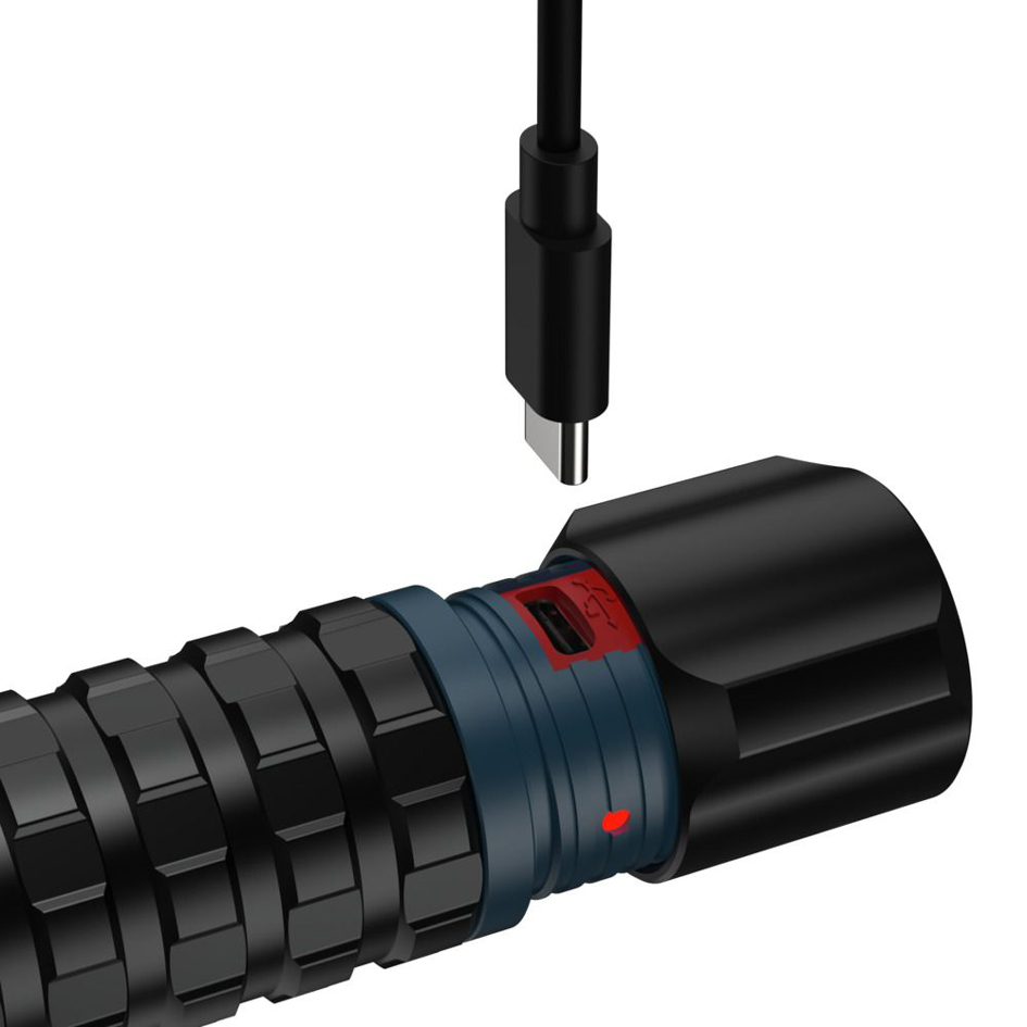 Lampe de poche LED rechargeable Survival TS3000RF