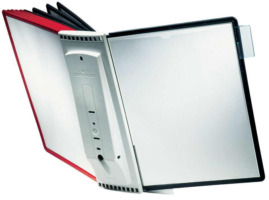 DURABLE Système de présentation SHERPA wall 10, kit complet
