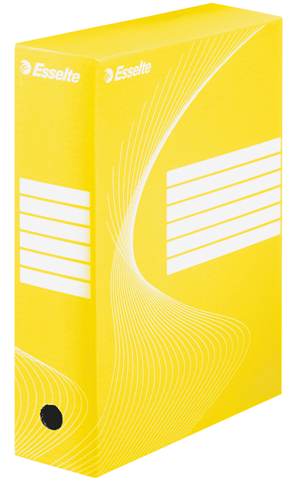 Esselte Boîte d'archives VIVIDA, A4, dos: 100 mm, jaune
