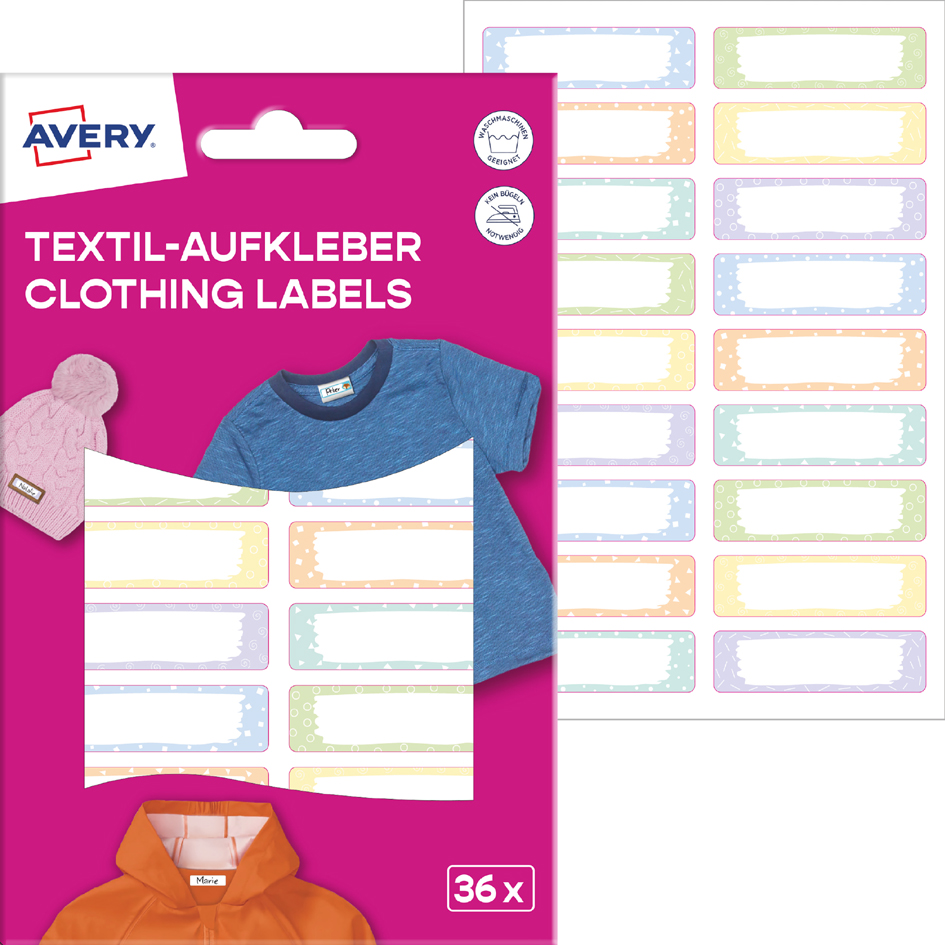Ecole - étiquettes textiles