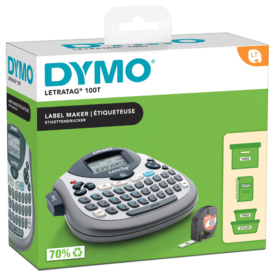 DYMO Etiqueteuse manuelle 'LetraTag LT-100T'