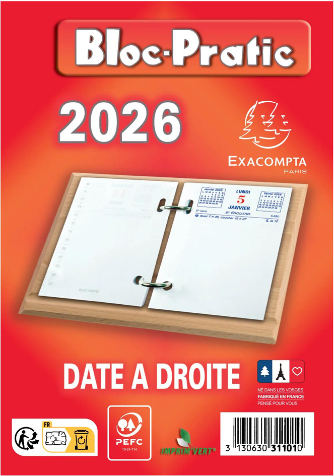 Blocs éphémérides