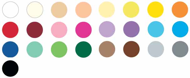 Aperçu des couleurs