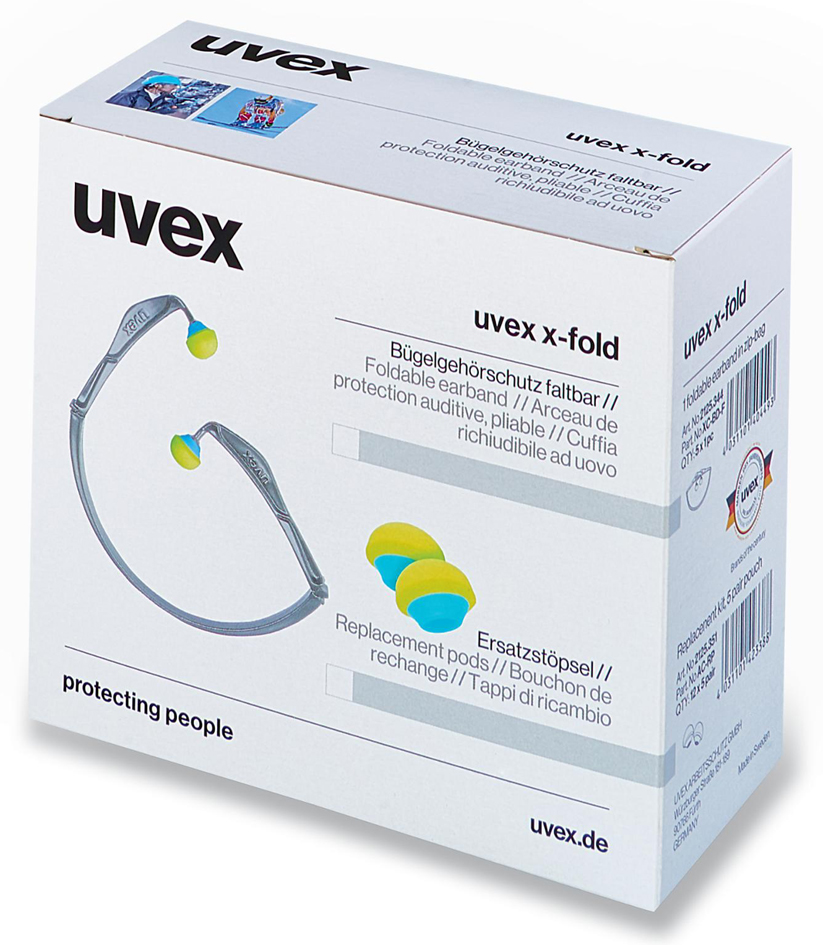 Arceau de protection auditive x-fold, emballage