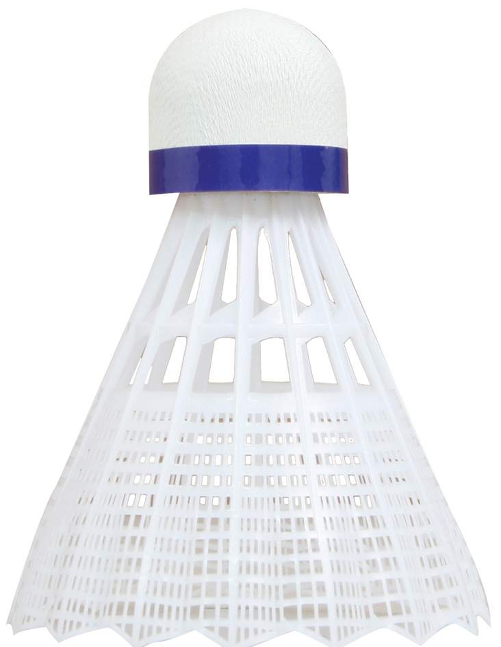 TALBOT torro Volant de badminton Tech 350, moyen, blanc/bleu