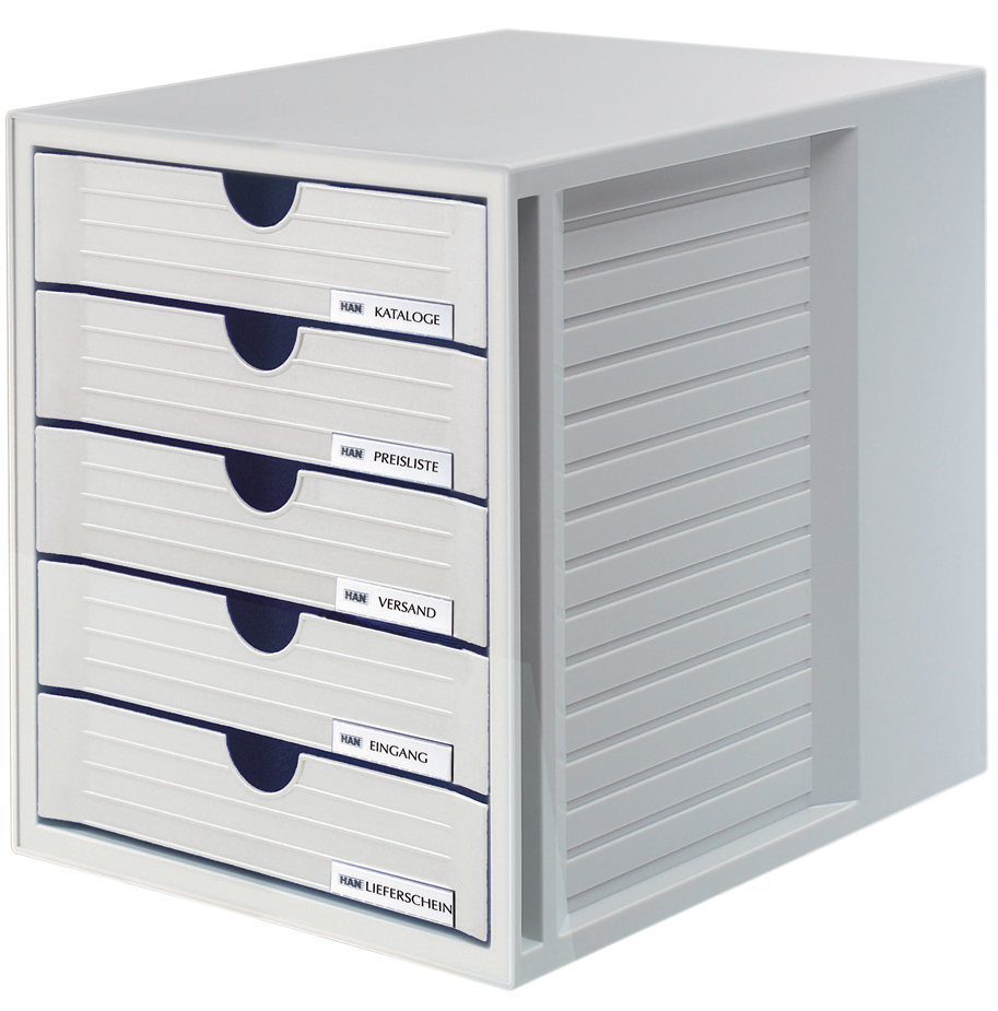 Module de classement SYSTEMBOX, gris clair