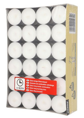Bougies chauffe-plat petites, gros cdt