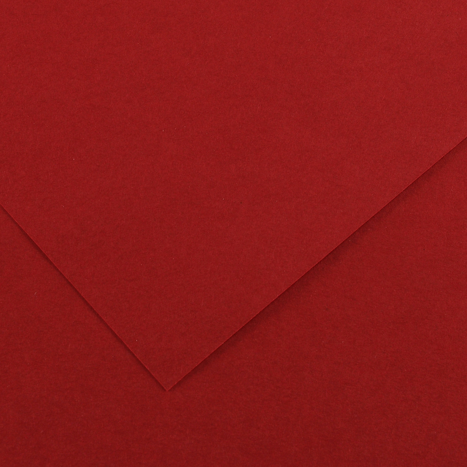 CANSON Papier Vivaldi, 500 x 650 mm, 240 g/m2, grenat