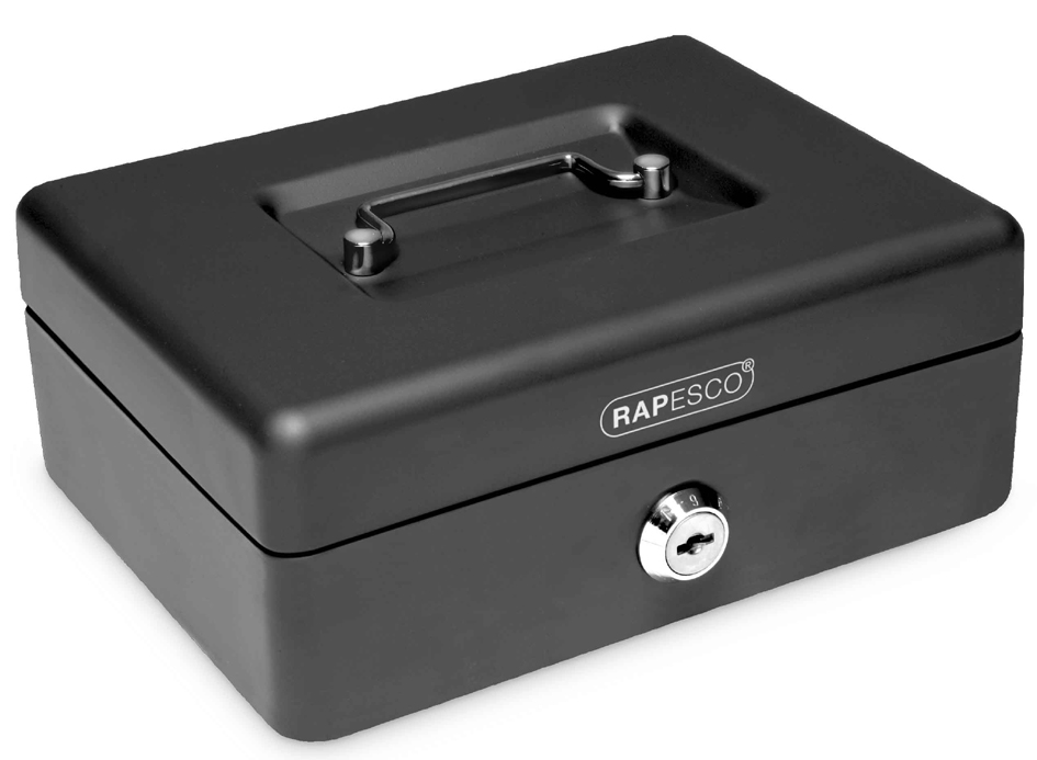 RAPESCO Caisse à monnaie, largeur: 300 mm, noir