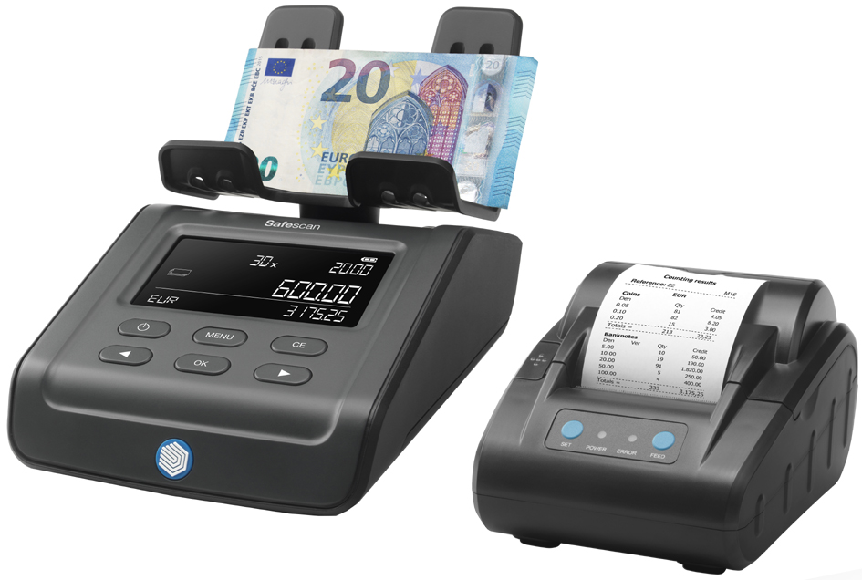 Balances pour pièces et billets