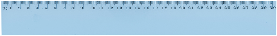 Wonday Règle plate, 200 mm, en plastique, incassable