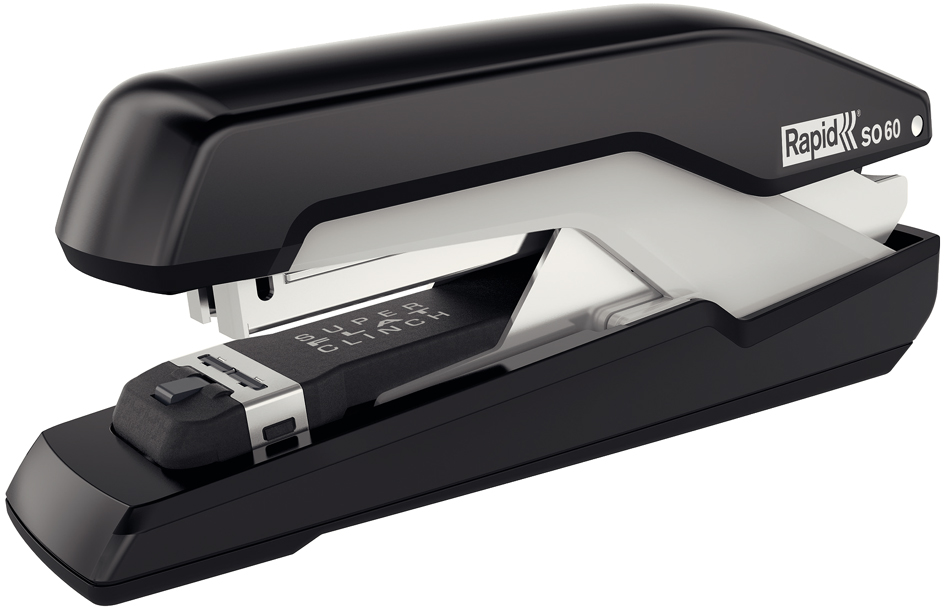 Rapid Agrafeuse plate Supreme Omnipress SO60, noir/gris
