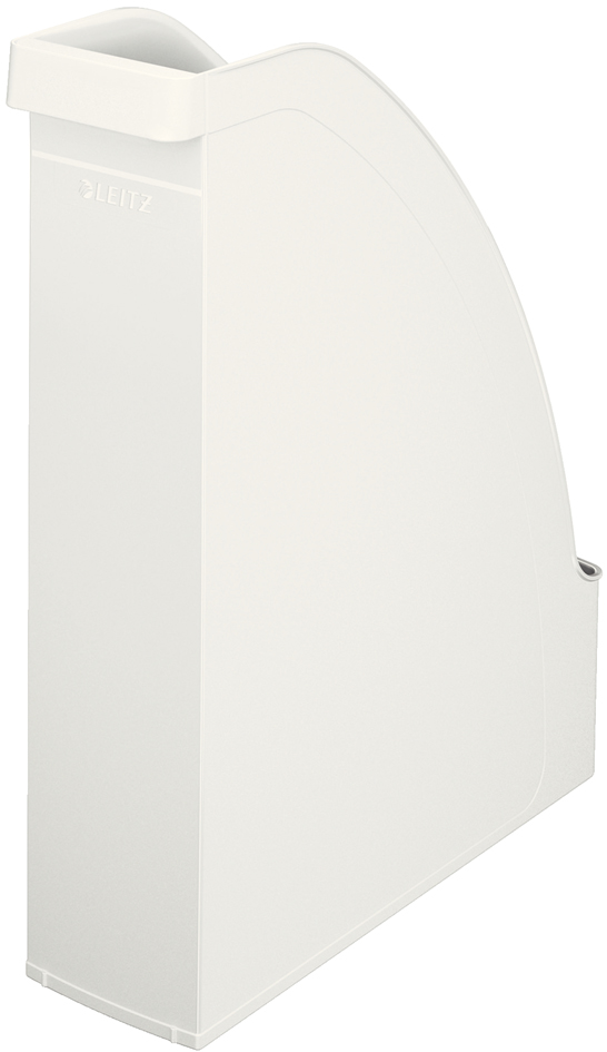LEITZ Boîte à pans coupés Plus, A4, en polystrène, blanc