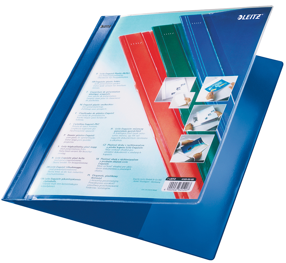 Chemises de présentation à lamelle