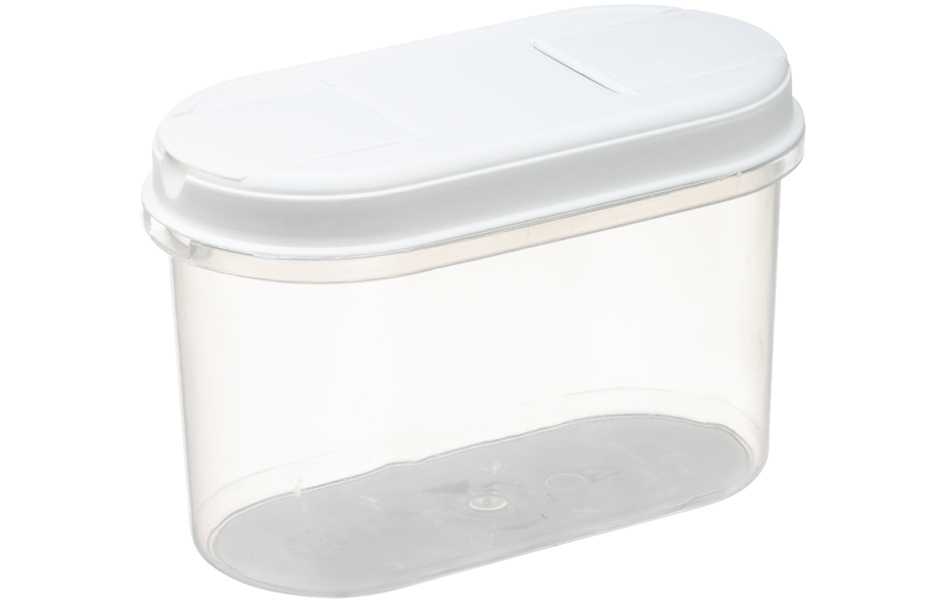 plast team Boîte de conservation Margerit, 1,2 litre, blanc