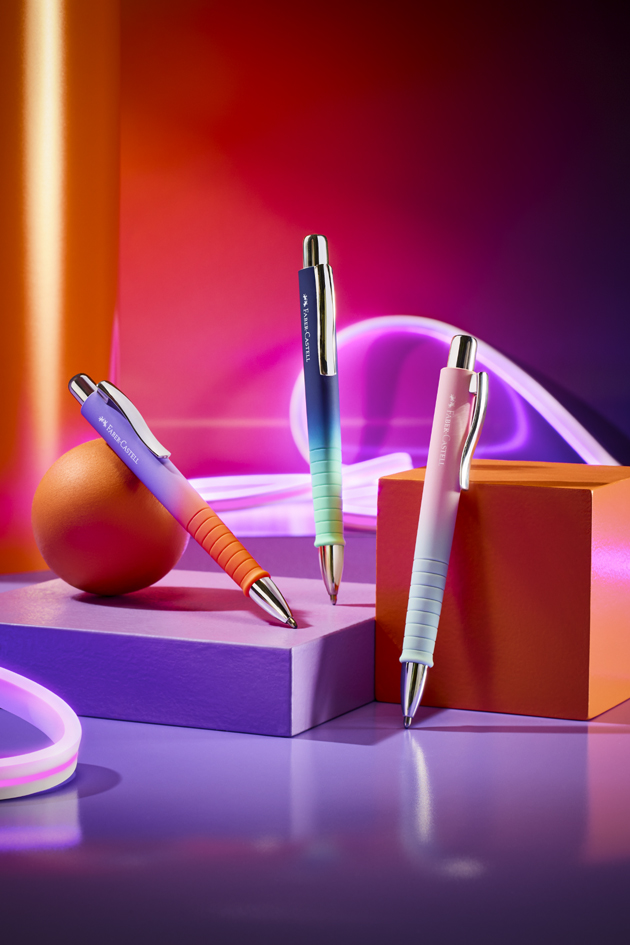 FABER-CASTELL Stylo à bille POLY BALL URBAN, présentoir