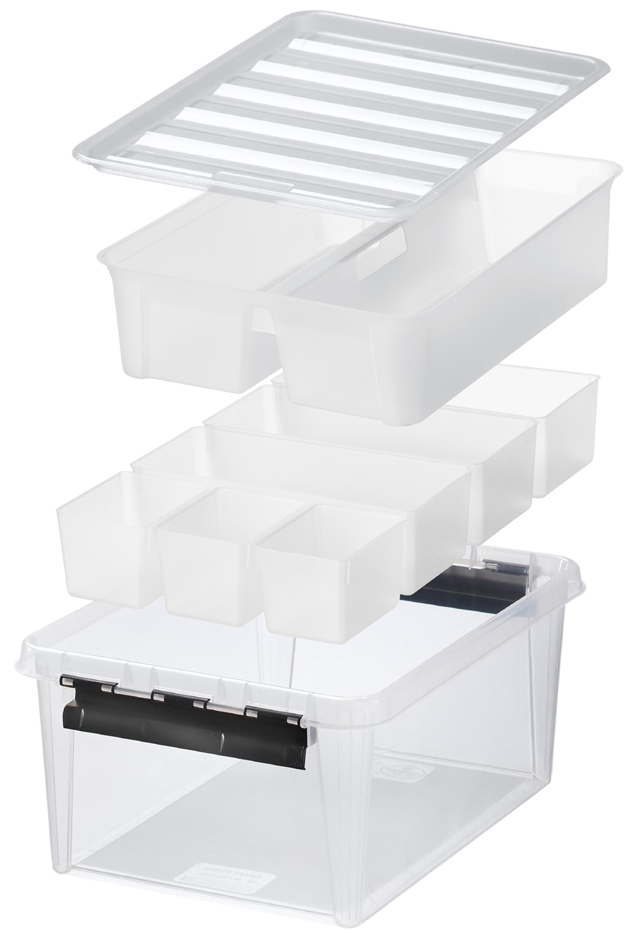 SmartStore Boîte de rangement CLASSIC 14 L, avec inserts