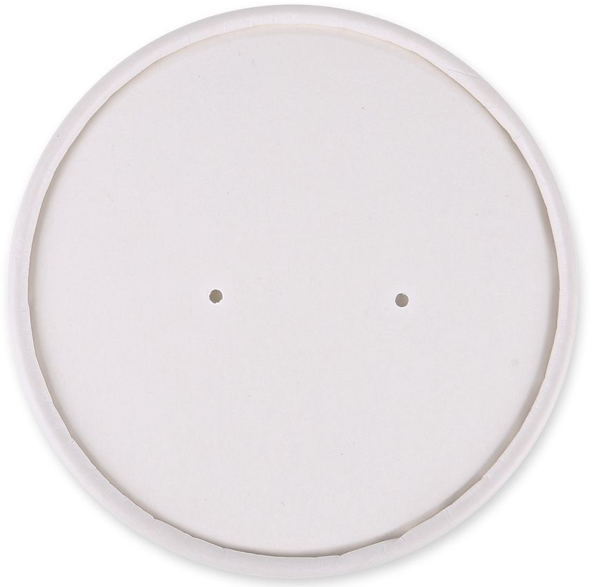 NATURE Star Couvercle pour gobelet à soupe Only Paper, blanc