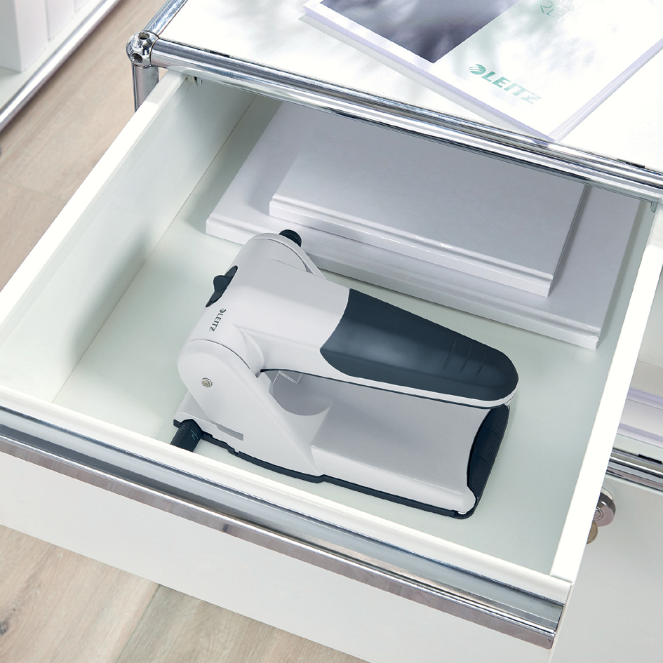 LEITZ Réglette de guidage pour perforateur 5180, gris foncé