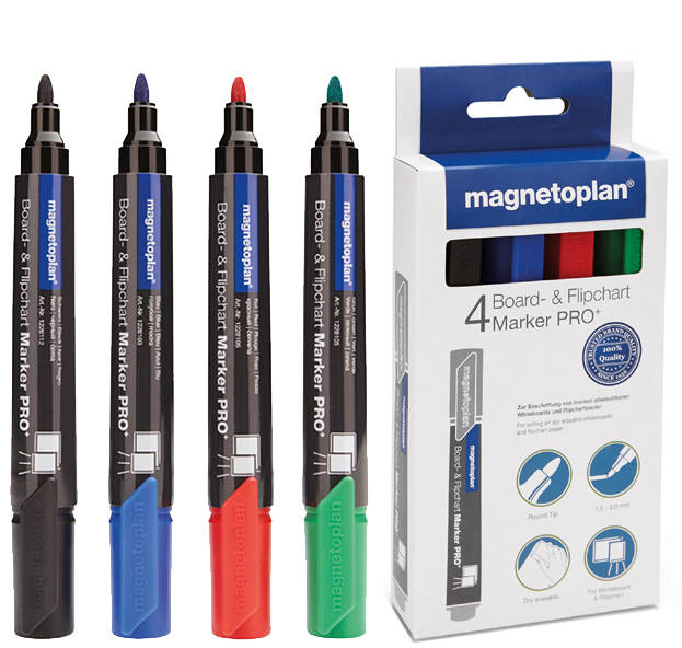 magnetoplan Marqueur pour tableau blanc & chevalet PRO+
