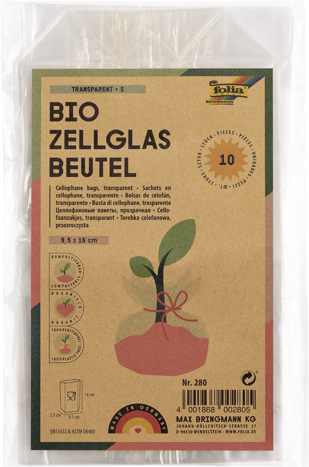 Sachets cellophane, non imprimé