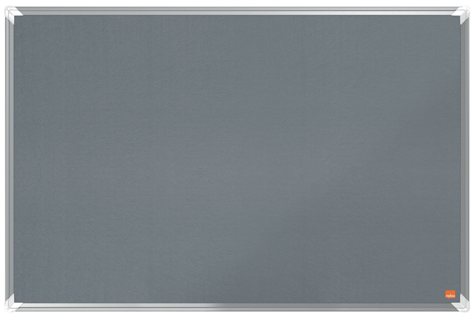 Visuel de référence : Tableau d'affichage en feutre Premium Plus, gris