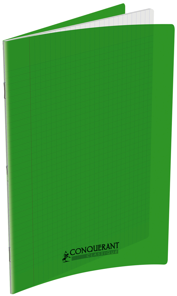 Visuel de référence: Cahier couverture Polypro, vert