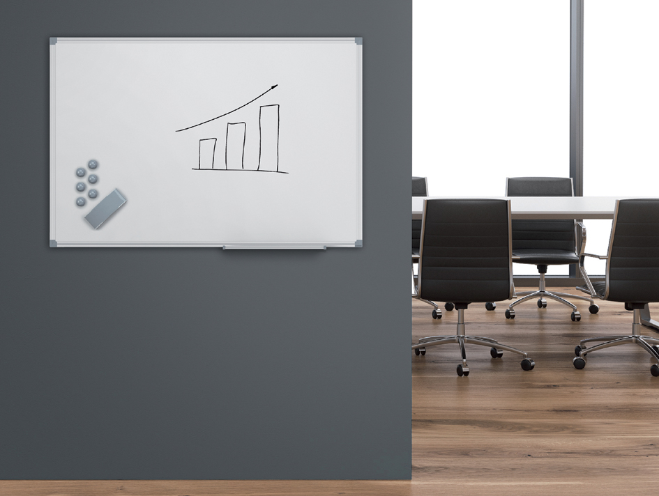 MAUL Tableau blanc MAULstandard, (L)1.200 x (H)1.500 mm