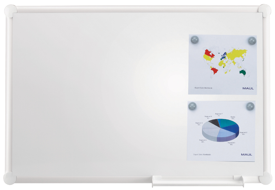 MAUL Tableau mural Blanc 2000 'white', (L)1.200 x (H)900 mm