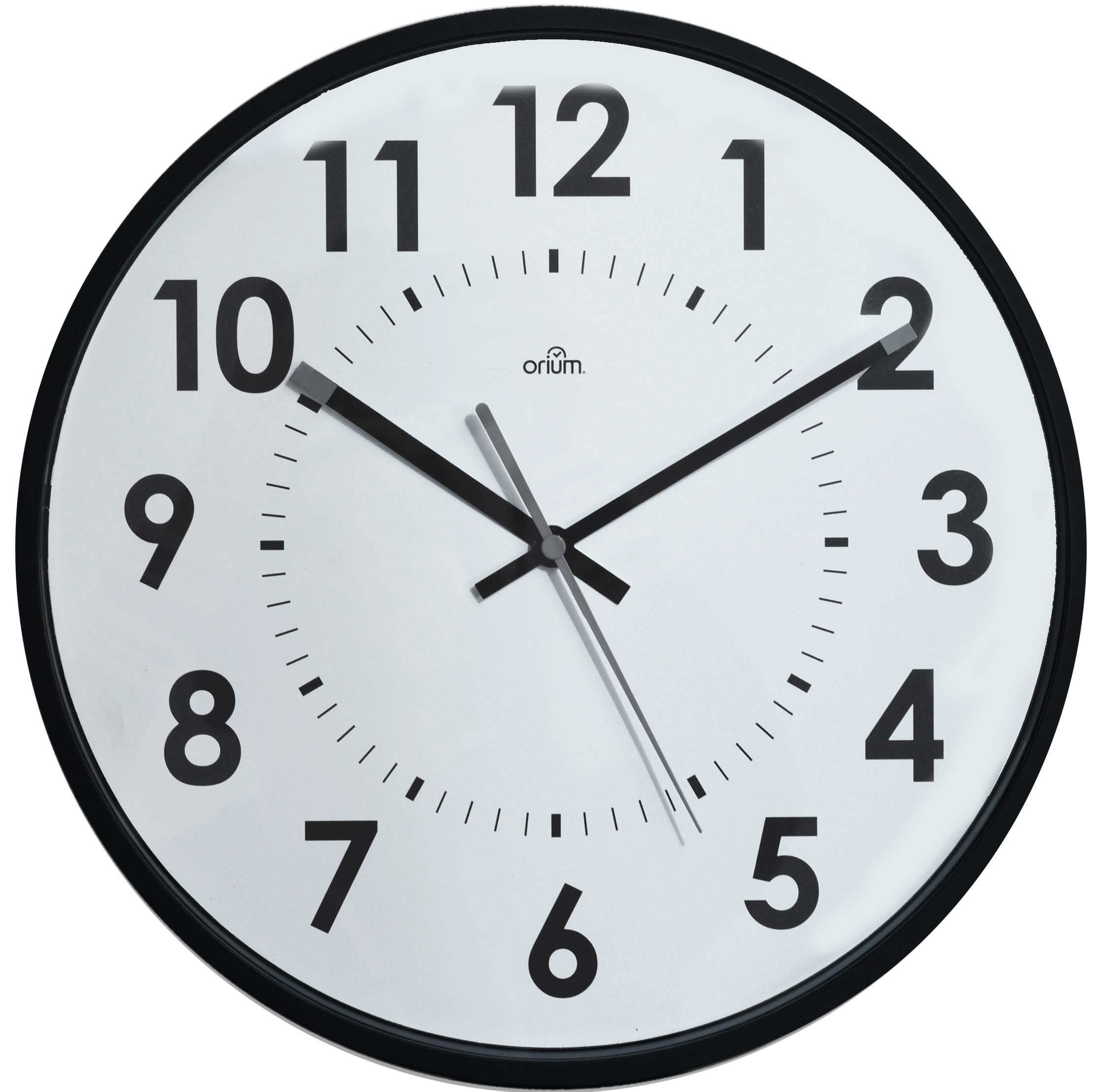 CEP Orium Horloge silencieuse, mouvement à quartz, noir