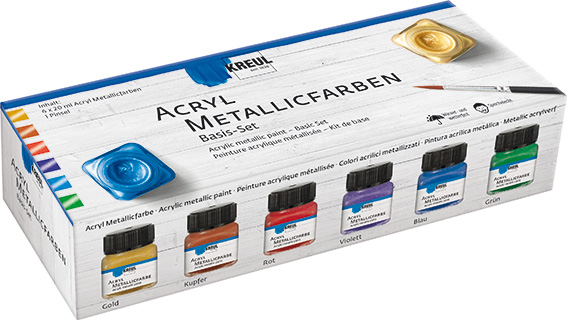 Sets de peinture acrylique, flacon