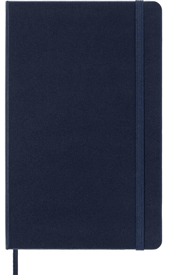 MOLESKINE Carnet rigide, L/A5, ligné, bleu