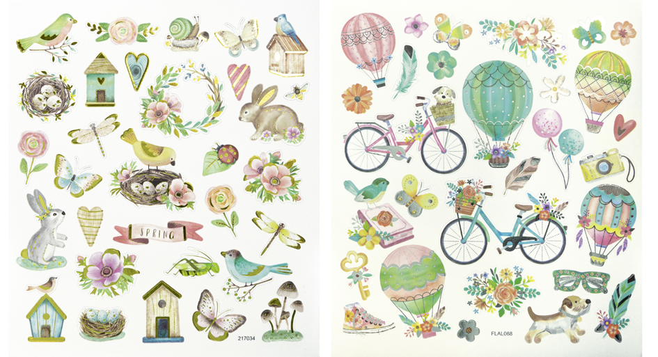 Stickers en papier