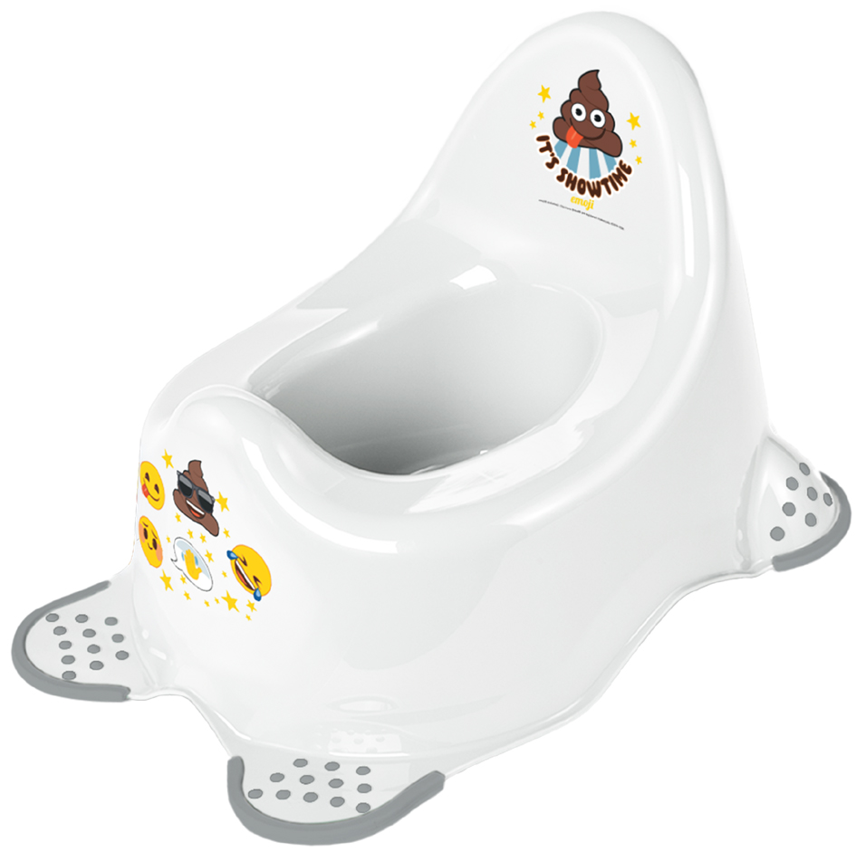 keeeper kids Pot pour bébé 'adam emoji showtime', blanc