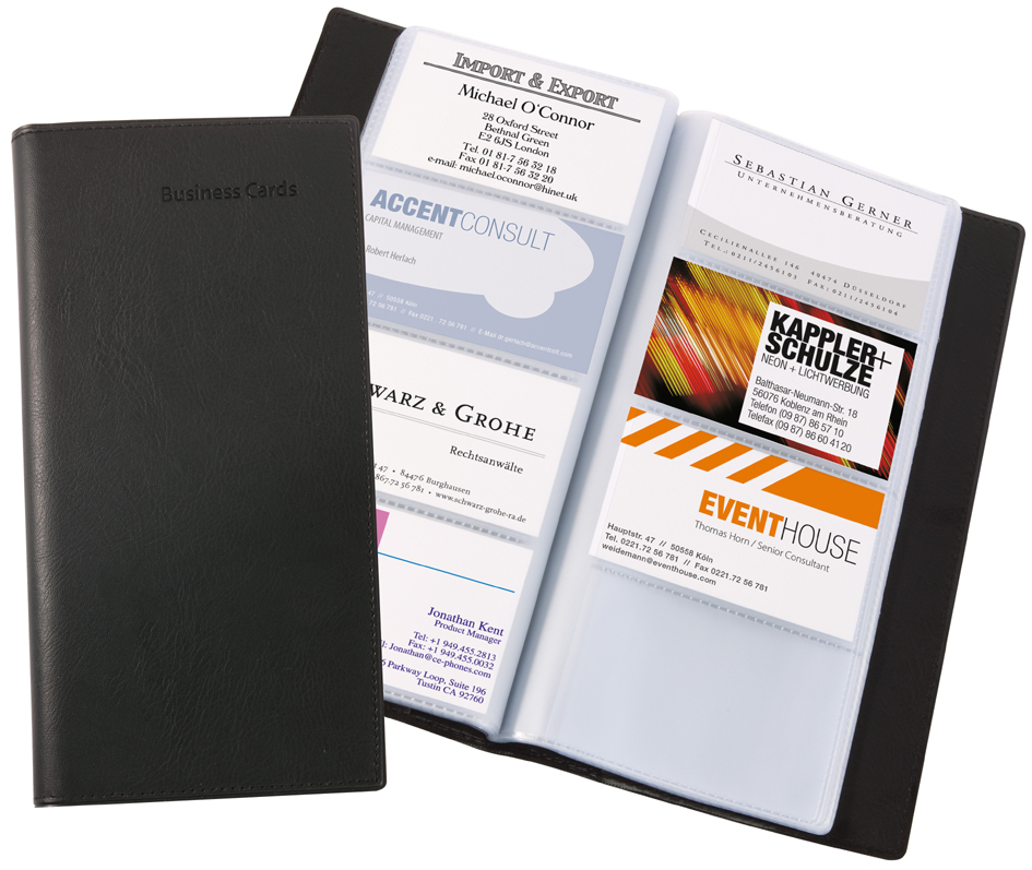 Dossiers pour cartes de visite